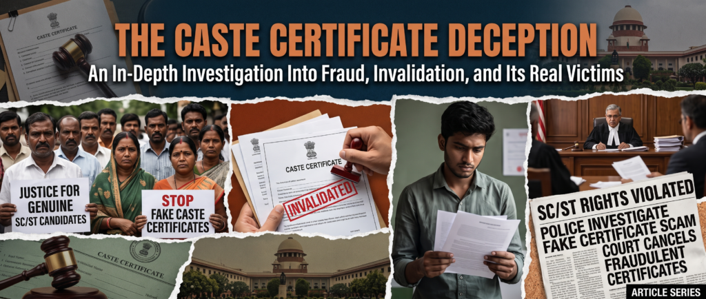 Fake Caste Certificate